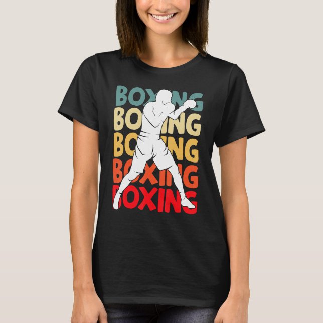 Boxer Boxer Boys Männer Kinder T-Shirt (Vorderseite)