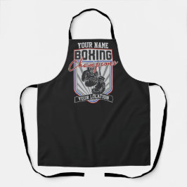Boxer-Boxer-Fitness-Spiel für personalisierte Boxm Schürze
