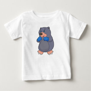 Boxer Boxhandschuhe für Mole Boxing Baby T-shirt