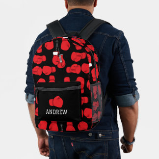 Boxer Boxing Gloves Gemustert Bedruckter Rucksack