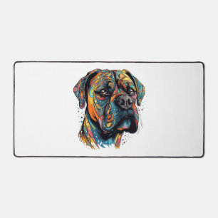 Boxer Buddies Playful Pup File Summary Digital Schreibtischunterlage