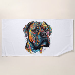 Boxer Buddies Playful Pup File Summary Digital Strandtuch