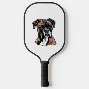 Boxer Buddy Humour Protective Pickleball Schläger