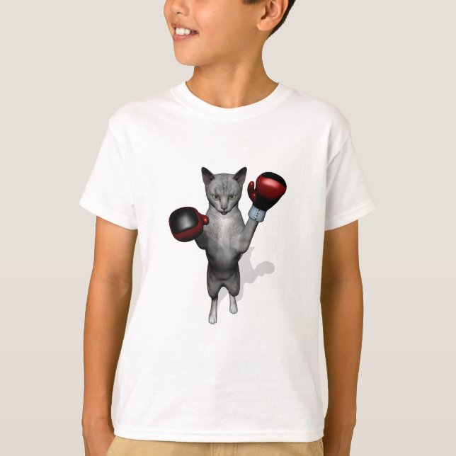 Boxer Cat T-Shirt (Vorderseite)