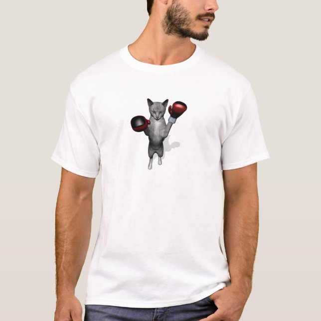 Boxer Cat T-Shirt (Vorderseite)
