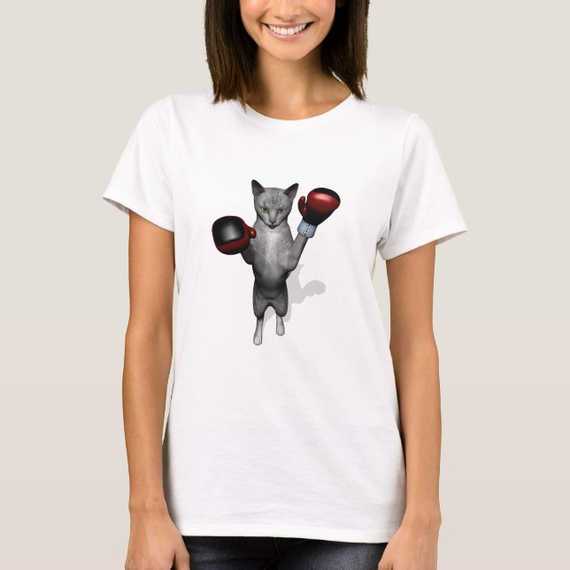 Boxer Cat T-Shirt (Vorderseite)