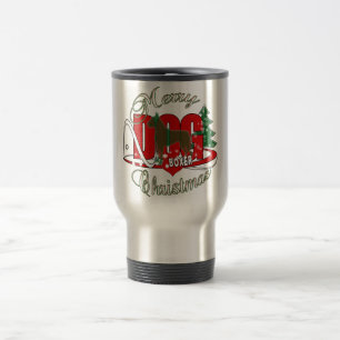 BOXER CHRISTMAS DOG REISEBECHER