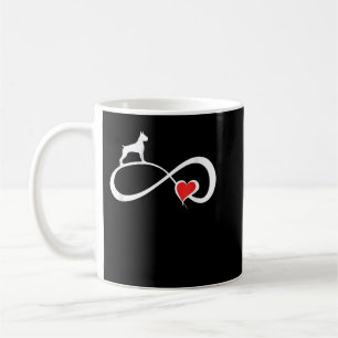 Boxer Cropped Oars Hunde Mama Eternity Heart Valen Kaffeetasse