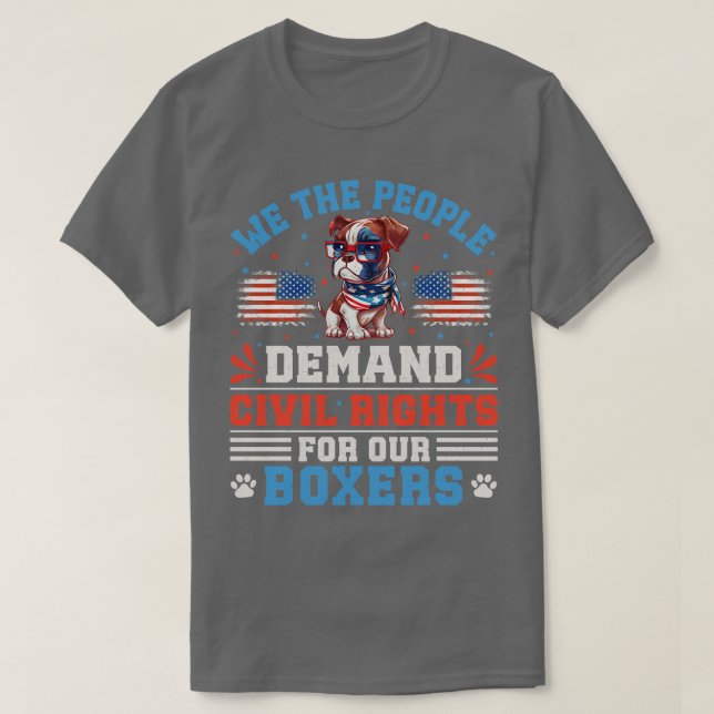 Boxer Dog 3 T-Shirt (Design vorne)