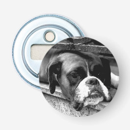 Boxer Dog auf Windows bocna Flaschenöffner