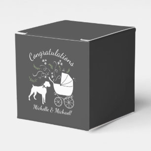 Boxer Dog Baby Shoppy Puppy Geschenkschachtel