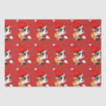 Boxer Dog Christmas Seidenpapier<br><div class="desc">Schöne Geschenke erwarten Sie mit diesem bezaubernden Boxer Weihnachtspapier. Geschenke,  die fast zu hübsch zum Öffnen sind!</div>