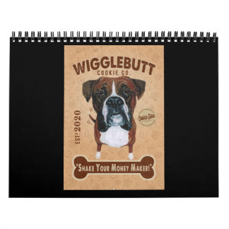 Boxer Dog Cookie Boxer Dog Lover Niedlich Boxer Kalender