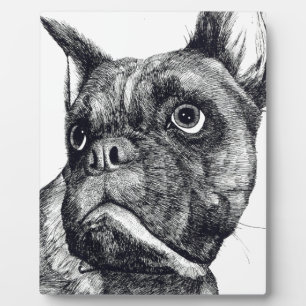 Boxer Dog Cutness Fotoplatte
