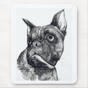 Boxer Dog Cutness Mousepad