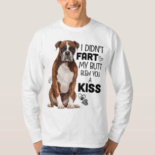 Boxer dog Funny für Hunde Mama, Hund Vater, Hund L T-Shirt