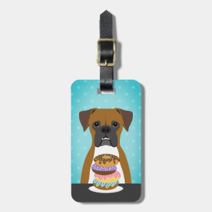 Boxer Dog Gepäckanhänger