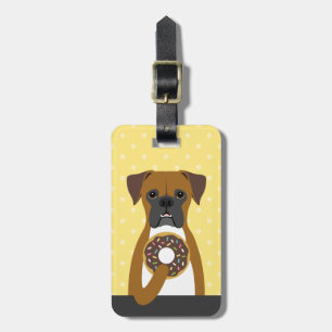 Boxer Dog Gepäckanhänger