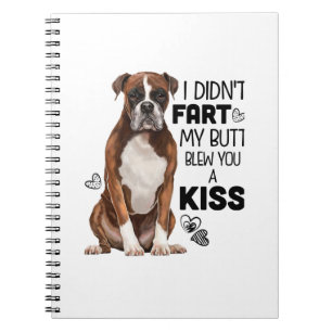 Boxer Dog Geschenke Notizblock