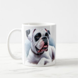 🐾 Boxer Dog Graceful Guardian in Watercolor Kaffeetasse