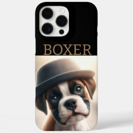 Boxer Dog in Style iPhone 16 Pro Max Hülle