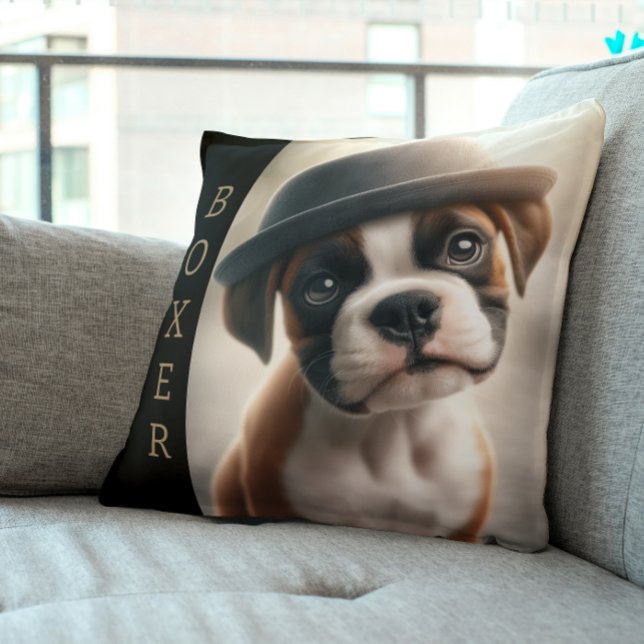 Boxer Dog in Style Kissen (Von Creator hochgeladen)
