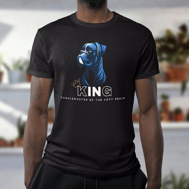Boxer Dog King Cuddle Master T-Shirt (Von Creator hochgeladen)