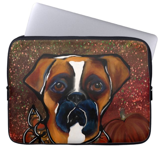 Boxer Dog Laptopschutzhülle (Vorderseite)