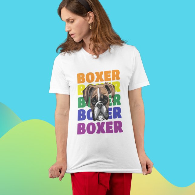 Boxer Dog Lover T - Shirt (Von Creator hochgeladen)