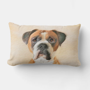 Boxer Dog Malerei unzugeschnittene ursprüngliche T Lendenkissen