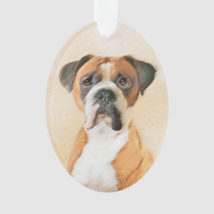 Boxer Dog Peinture Non Décroché Art animal origina