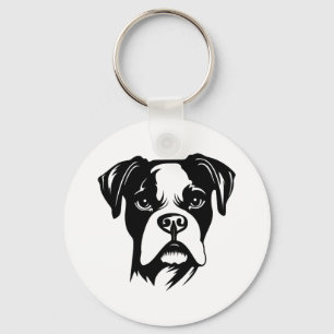 Boxer Dog Schlüsselanhänger