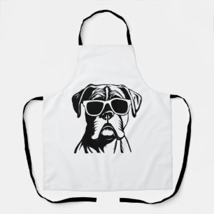 Boxer Dog Schürze