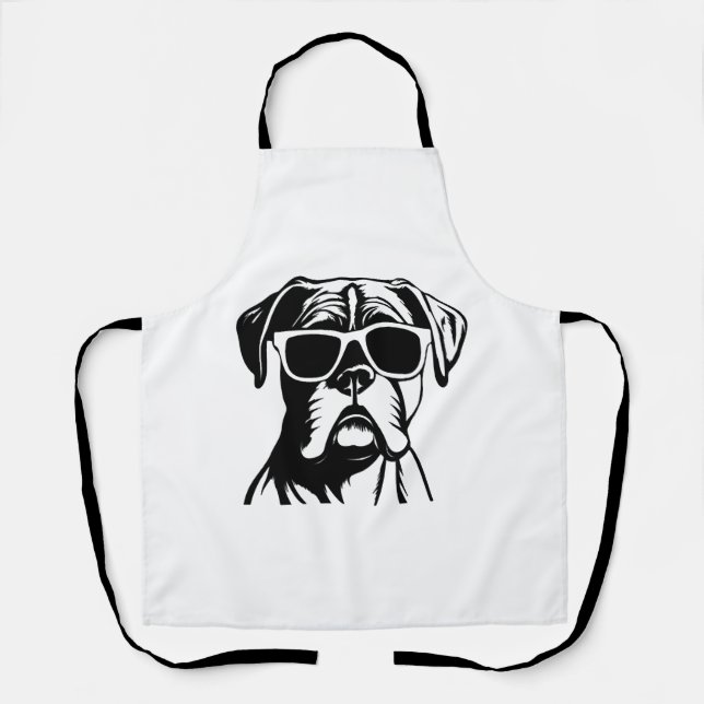 Boxer Dog Schürze (Vorderseite)