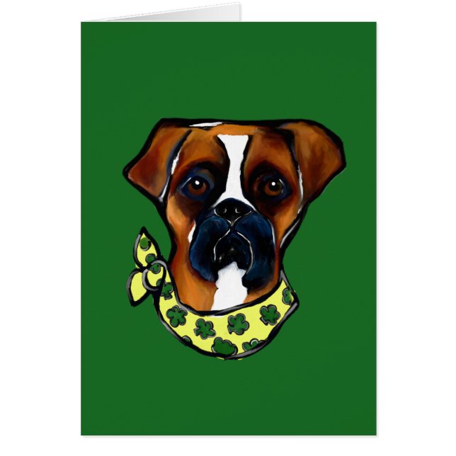 Boxer Dog St. Patty (Vorne)