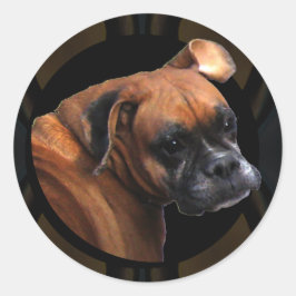 Boxer Dog Stickers