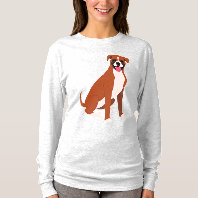 Boxer Dog T-Shirt (Vorderseite)