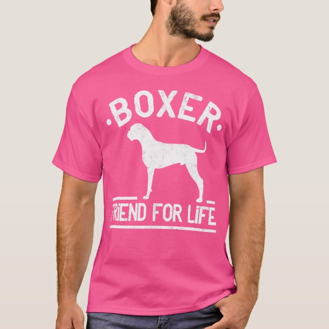 Boxer Dog T-Shirt (Vorderseite)