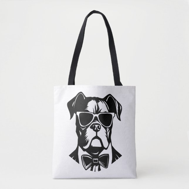 Boxer Dog Tasche (Vorderseite)