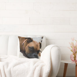 Boxer Dog Throw Kissen