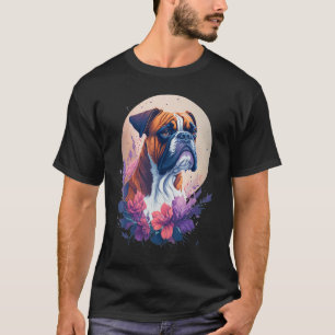 Boxer Dog von Blume Vintag Style Graphic T-Shirt