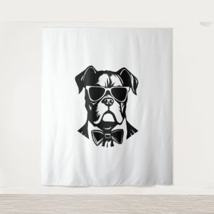 Boxer Dog Wandteppich