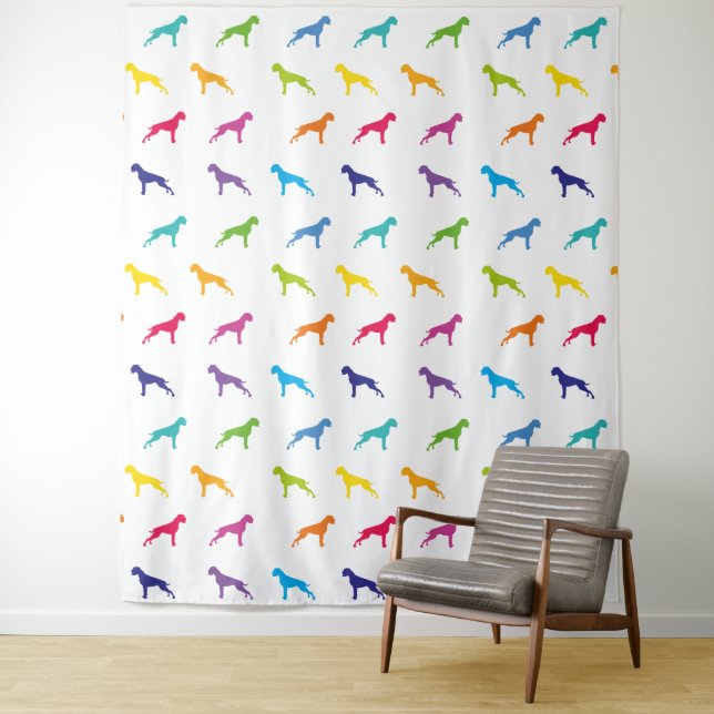 Boxer Dogs Wandteppich (Beispiel)