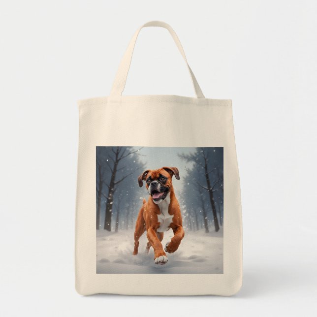Boxer Elegant Grocero Tragetasche (Vorne)