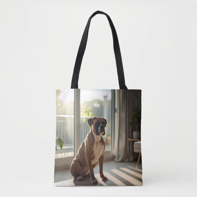 Boxer Elegant Tote Bag (Devant)