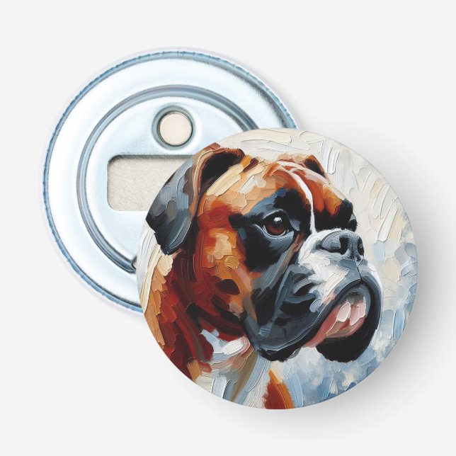 Boxer Flaschenöffner (Vorderseite)
