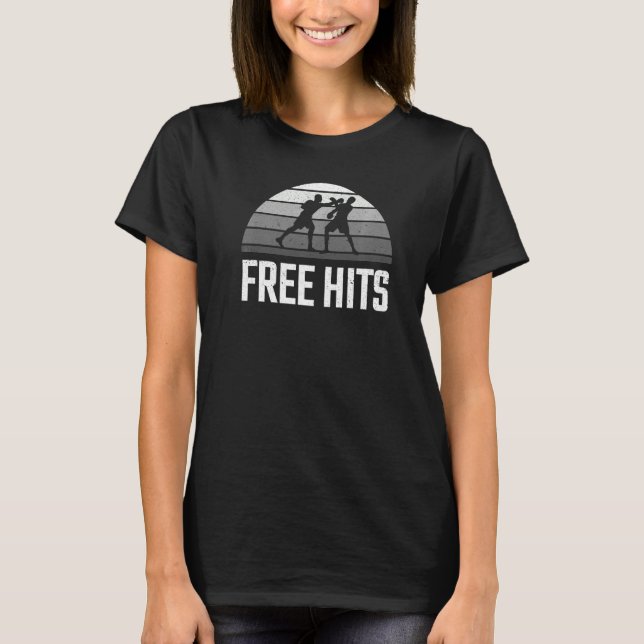 Boxer Free Hits Boxing T-Shirt (Vorderseite)