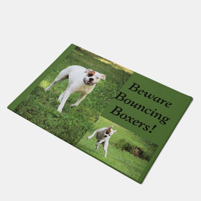 Boxer Fußmatte (Schrägansicht)