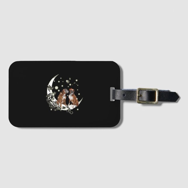 Boxer Gepäckanhänger (Vorderseite (Horizontal))