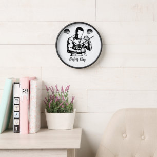 BOXER GESCHENK FÜR MÄNNER UHR